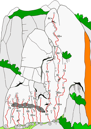 Clicca per ingrandire la topo - Click to enlarge the topo